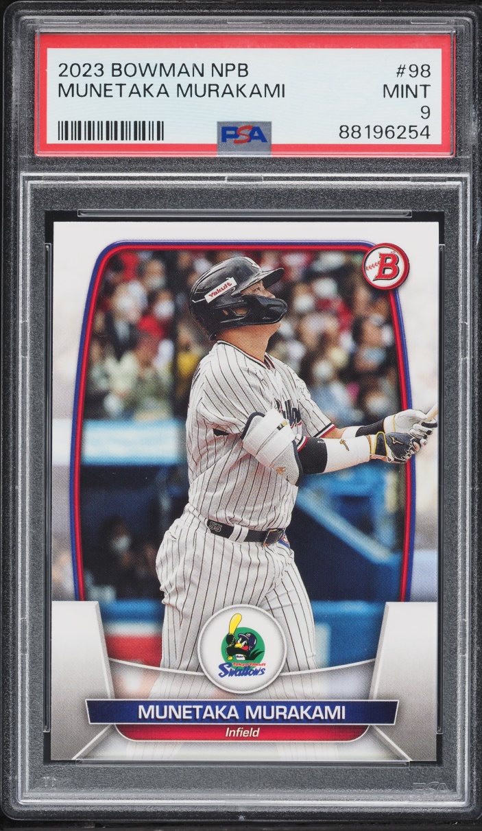 2023 Bowman NPB Munetaka Murakami #98 PSA 9 MINT