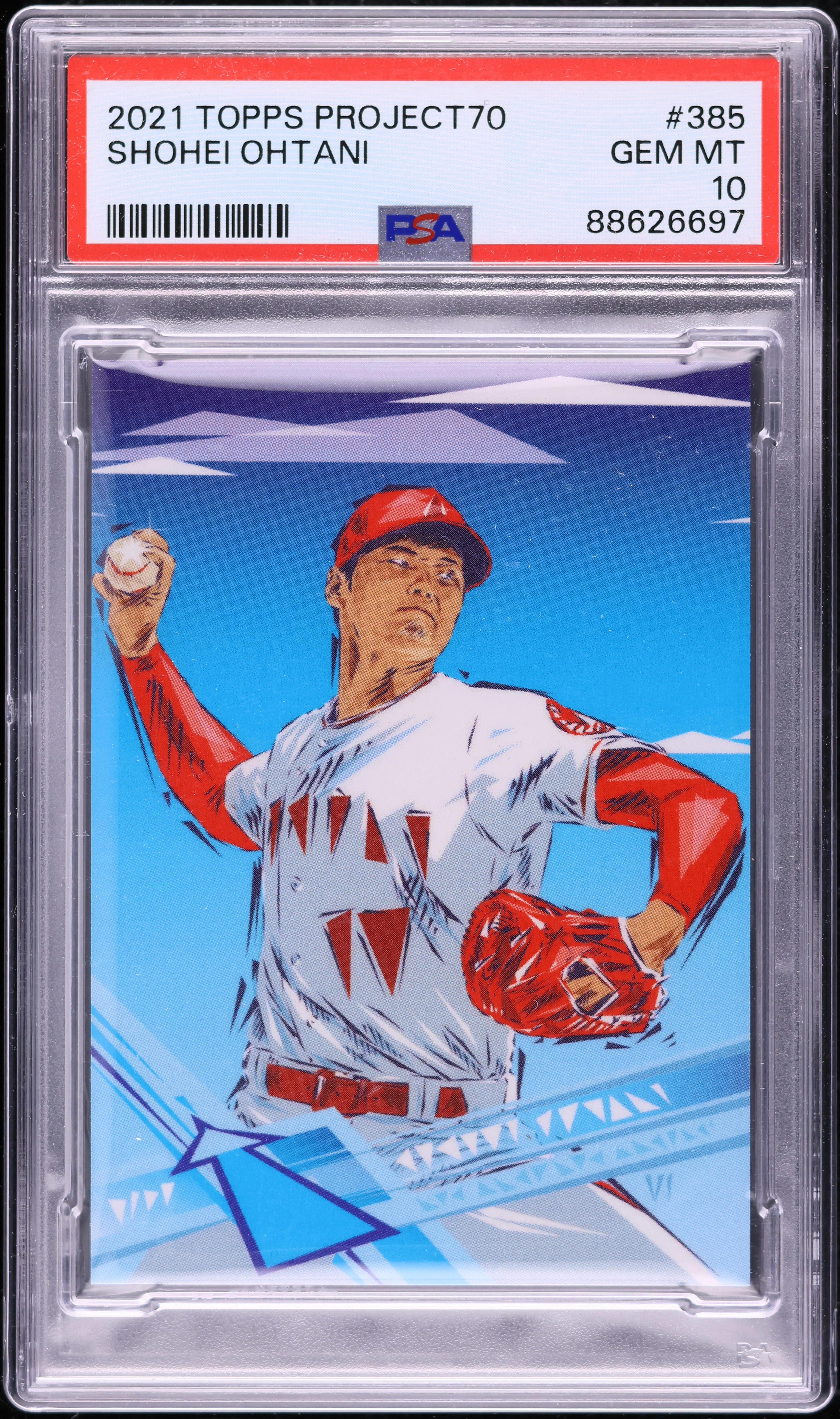 topps2021 Project70 イチロー　PSA10 PSA 10! 2021 Topps Project70 - Shohei Ohtani K. Shore 2021