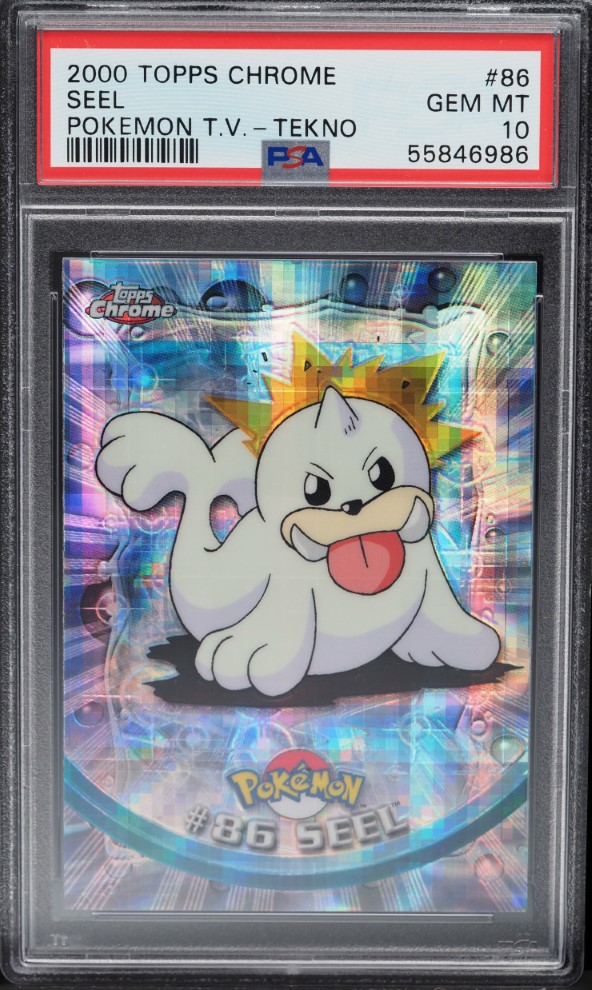 2000 Topps Chrome Pokemon Series 2 Tekno Seel #86 PSA 10 GEM MINT