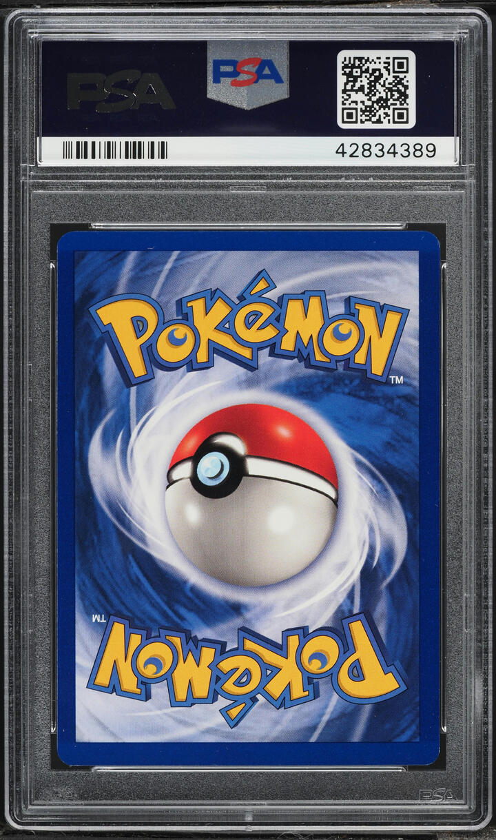 1999 Pokemon Base Set Shadowless 1st Edition Defender #80 PSA 9 MINT