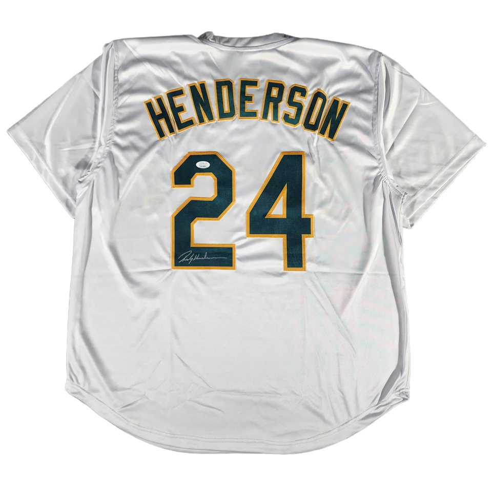 rickey-henderson-signed-autographed-custom-jersey-jsa-auth-coa-on