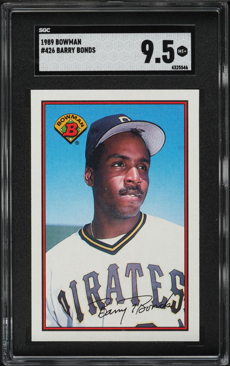 1989 Bowman Barry Bonds #426 SGC 9.5 MINT+