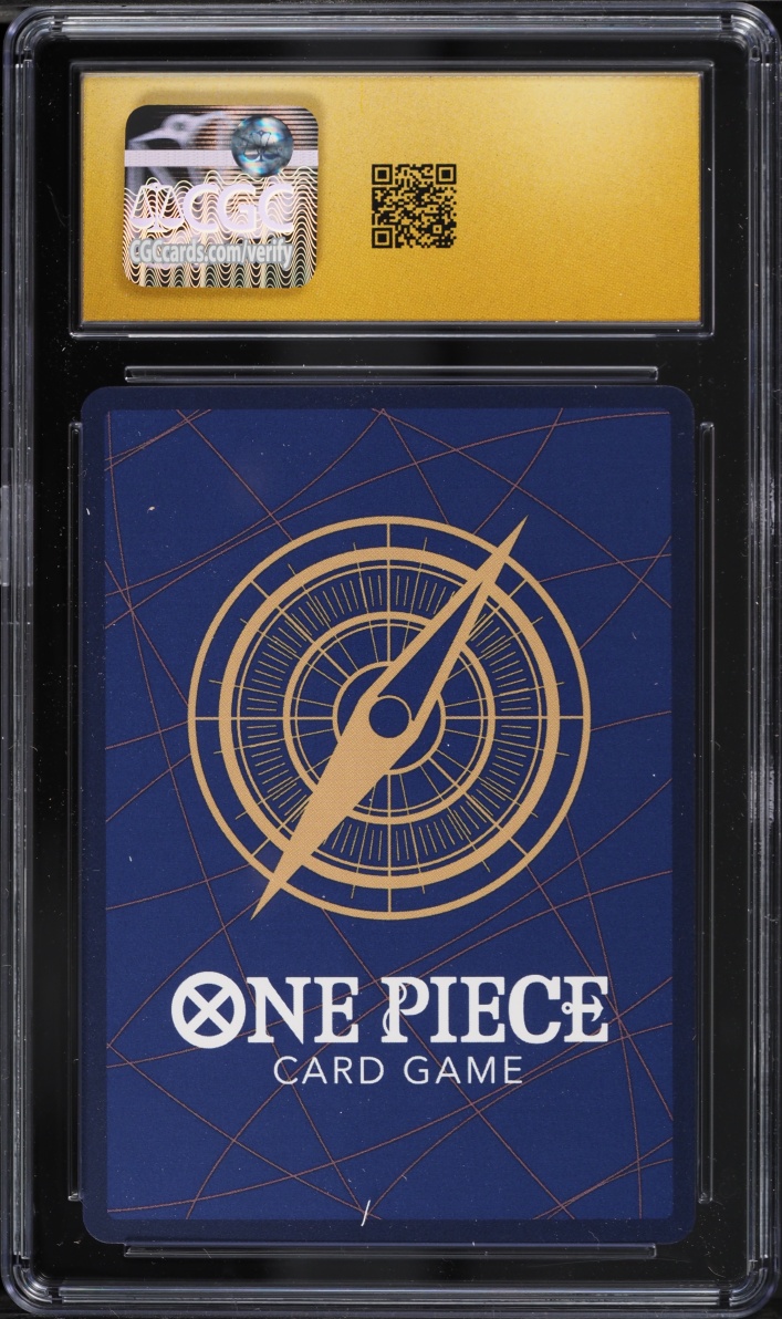 2023 One Piece Chinese UD: The Three Captains Foil Monkey D. Luffy #P-001 CGC 10 PRISTINE