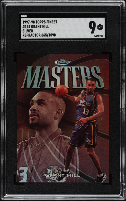 1998 Skybox Premium 3D's Grant Hill #11 BGS 9 MINT on