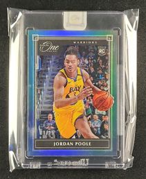 2019 Panini Illusions Vision Jordan Poole ROOKIE #1 PSA 10