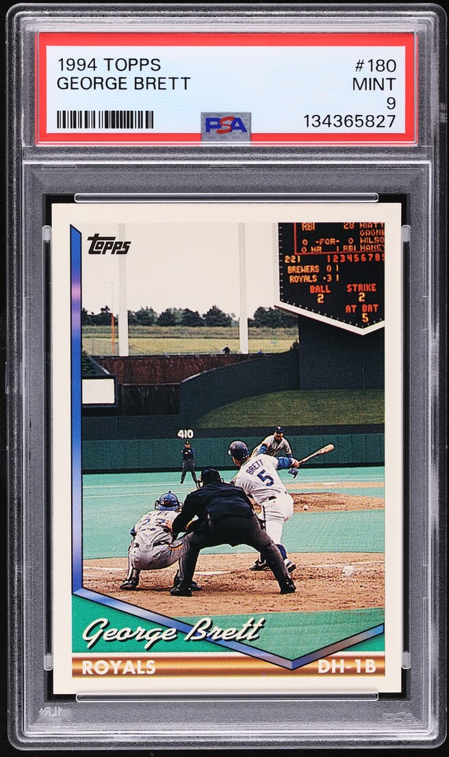1994 Topps George Brett #180 PSA 9 MINT
