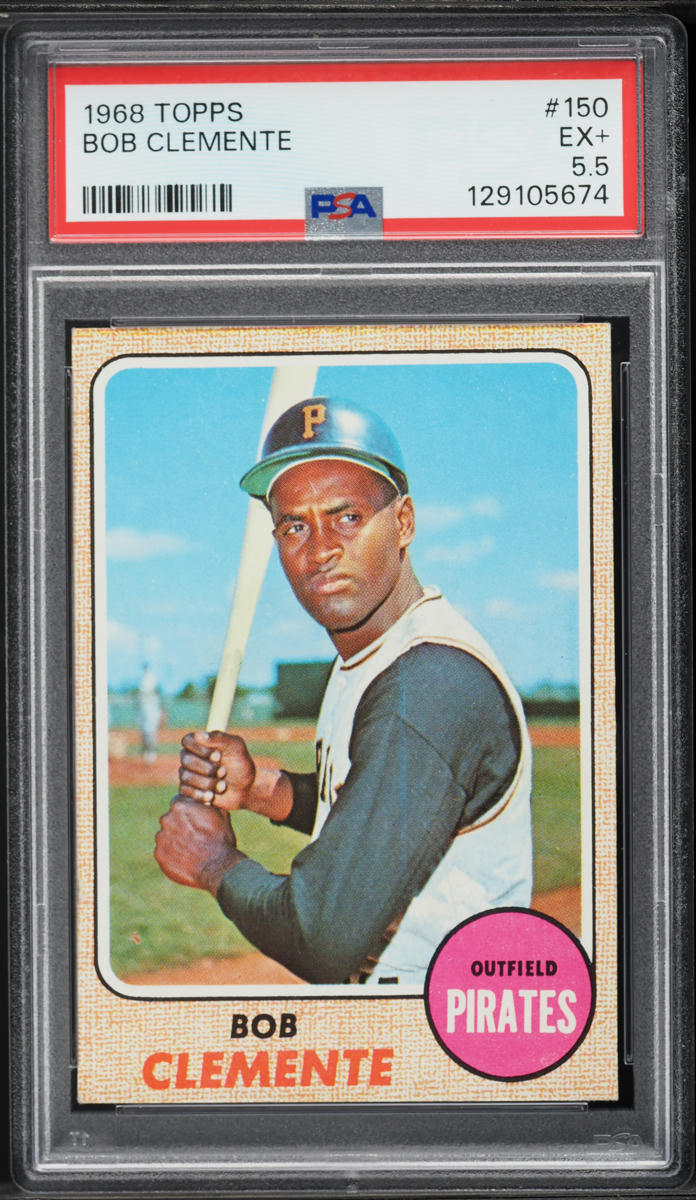 1968 Topps Roberto Clemente #150 PSA 5.5 EX+