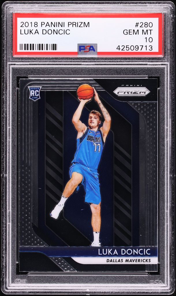 2018 Panini Prizm Luka Doncic ROOKIE #280 PSA 10 GEM MINT
