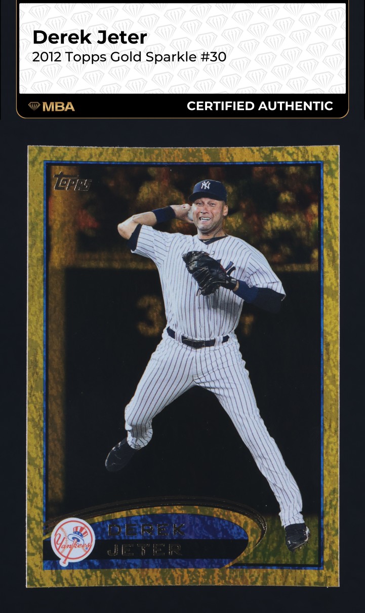 1993 Topps Gold Derek Jeter ROOKIE #98 PSA 8 NM-MT on