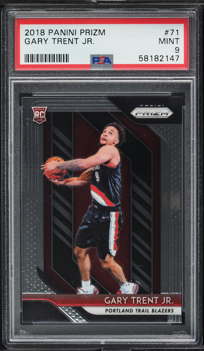 2018 Panini Prizm Gary Trent Jr. ROOKIE #71 PSA 9 MINT