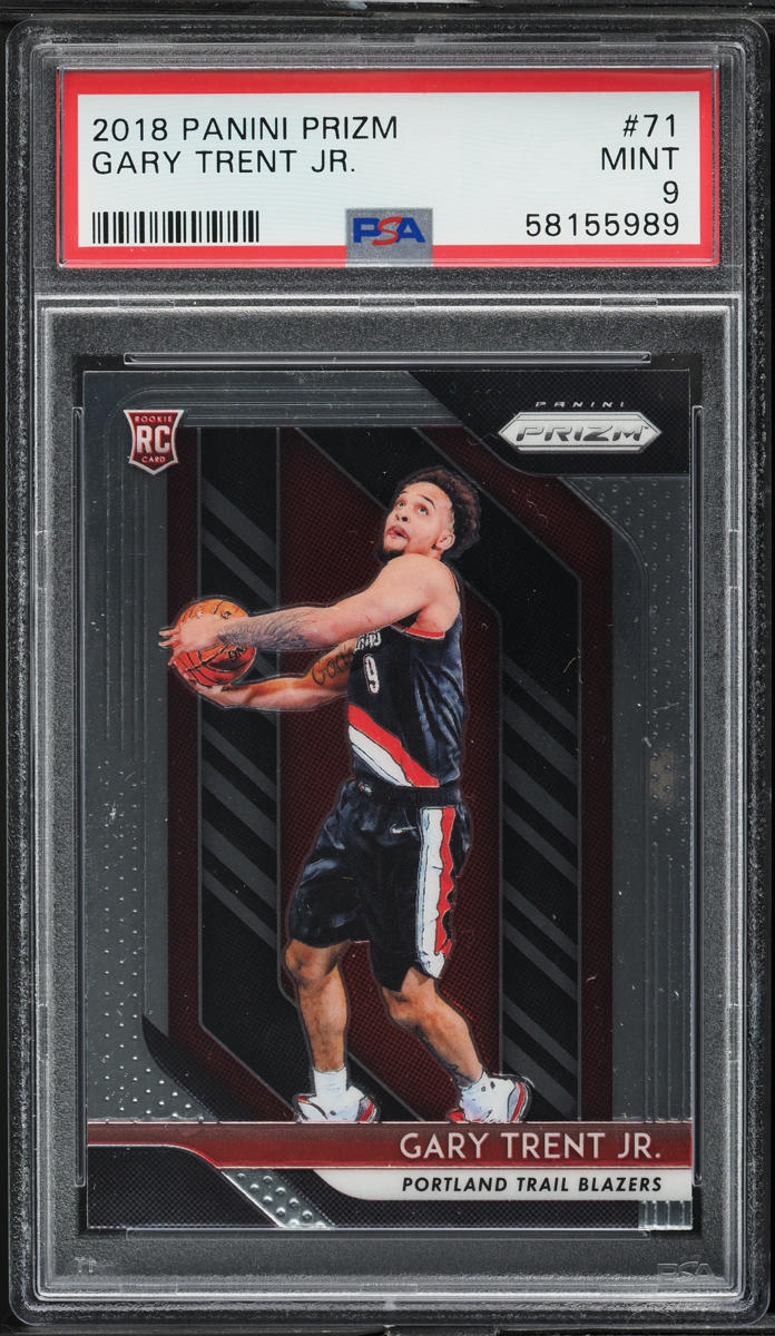 2018 Panini Prizm Gary Trent Jr. ROOKIE #71 PSA 9 MINT