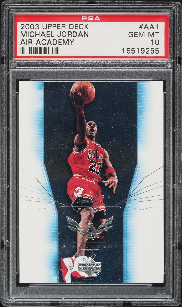 2003 Upper Deck Air Academy Michael Jordan #AA1 PSA 10 GEM MINT