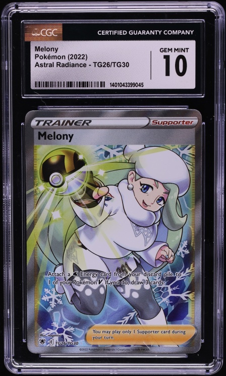 2022 Pokemon Sword & Shield Astral Radiance CHR Melony #TG26 CGC 10 GEM MINT