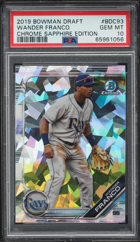 2019 Bowman Chrome Elite Farmhands Wander Franco PROSPECT #EF-WF