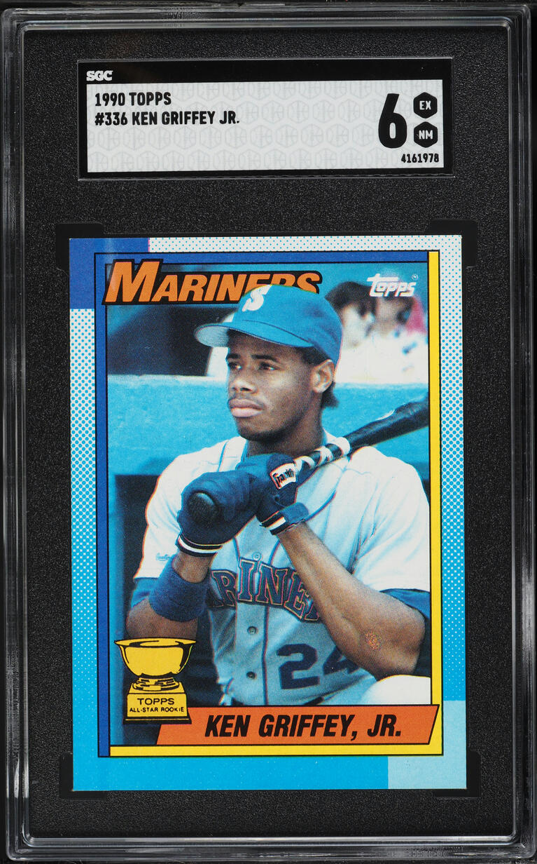 1990 Topps Ken Griffey Jr. #336 SGC 6 EXMT
