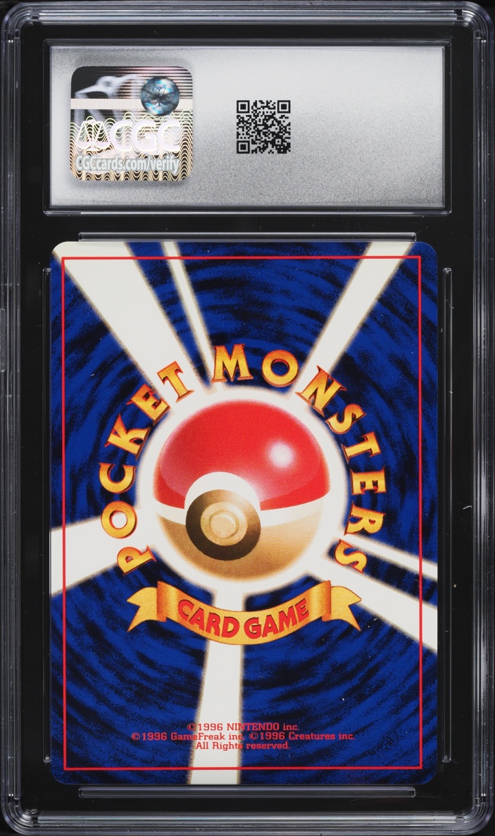 1996 Pokemon Japanese Base Set Holo Alakazam #65 CGC 8.5 NM-MT+