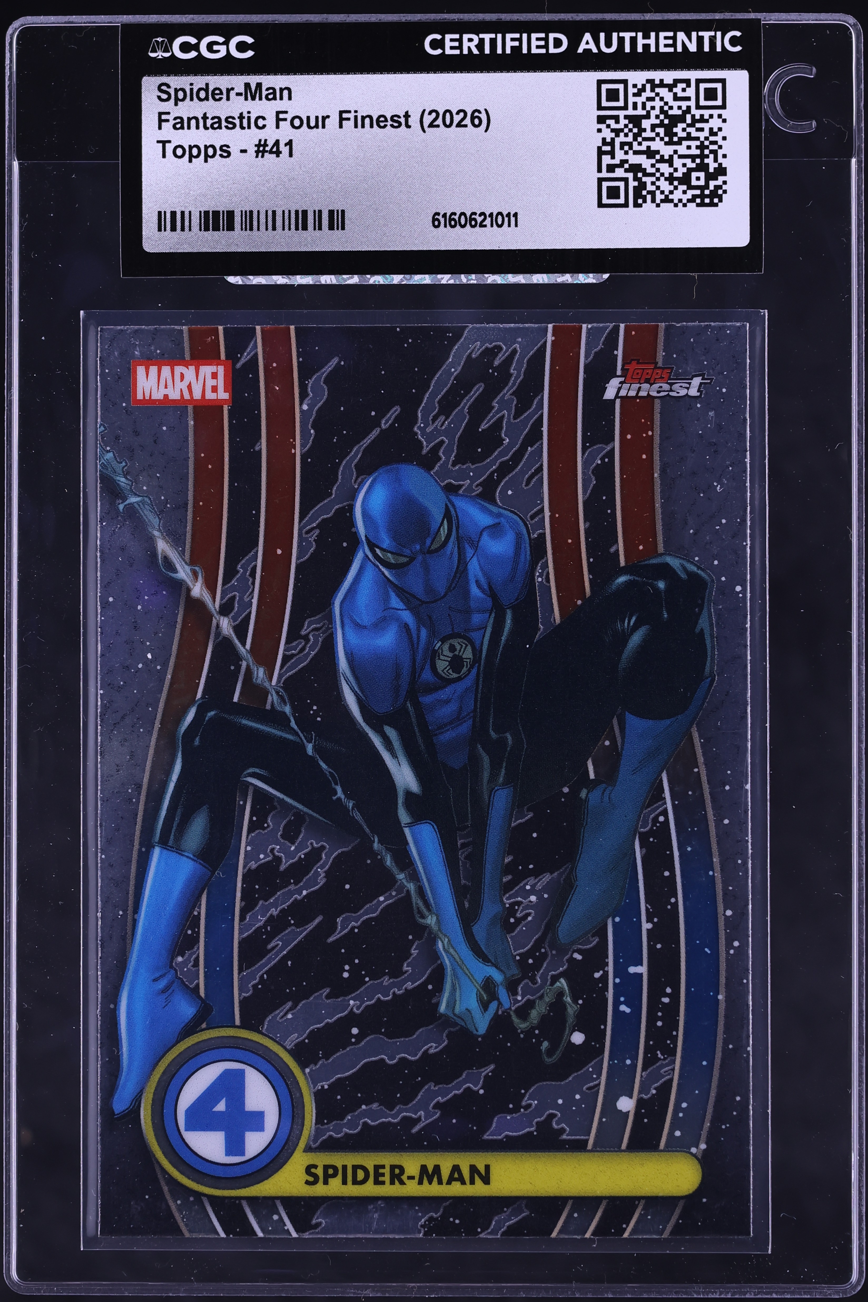 2026 Finest Marvel Fantastic Four Spider-Man #41 CGC AUTH