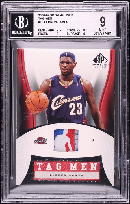 2006 Ultimate Collection LeBron James PATCH AUTO /75 #AU-LJ