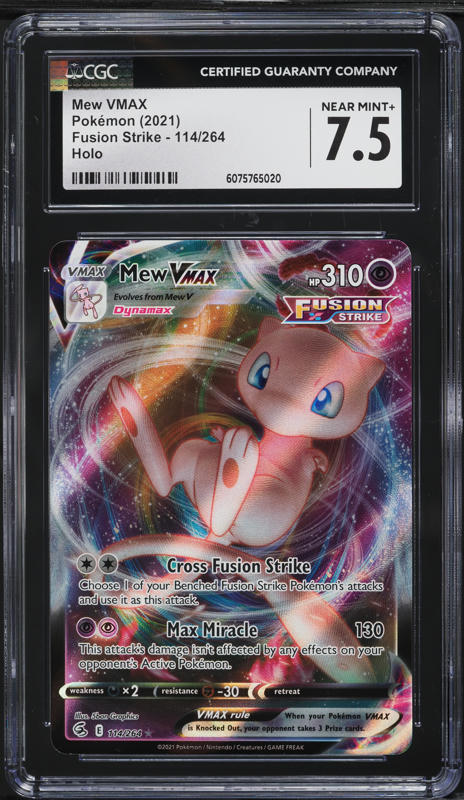 2022 Pokemon Japanese Sword & Shield VSTAR Universe Mew VMAX