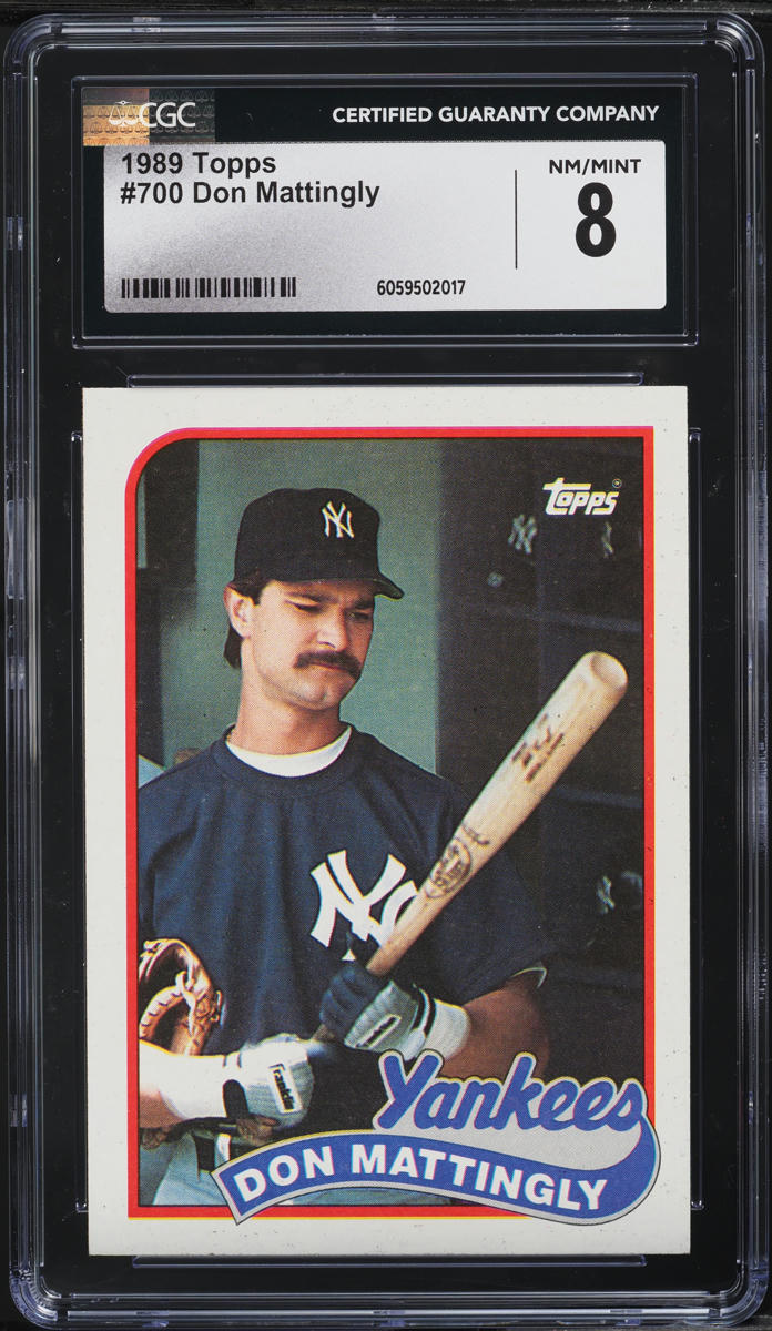 1989 Topps Don Mattingly #700 CGC 8 NM-MT
