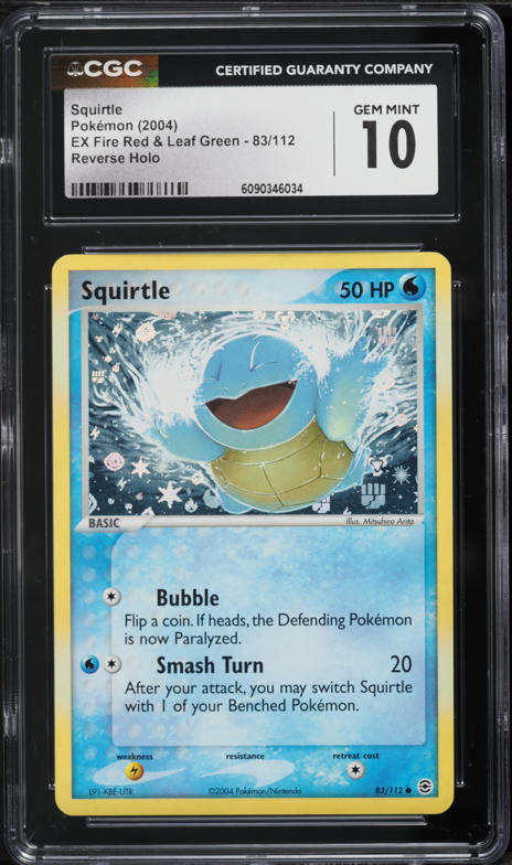 2004 Pokemon Japanese Weekly Bonsly #AUTUMN-1/2 BGS 9.5 GEM MINT