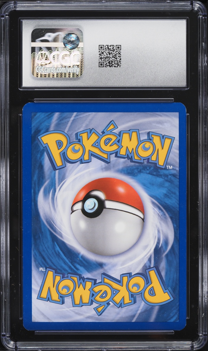 2010 Pokemon HearthGold & SoulSilver Undaunted Prerelease Staff Leafeon #17 CGC 8 NM-MT