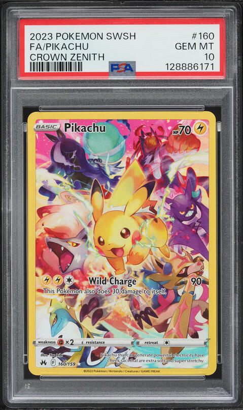 2021 Pokemon Sword & Shield Promo Celebrations Pikachu V-UNION