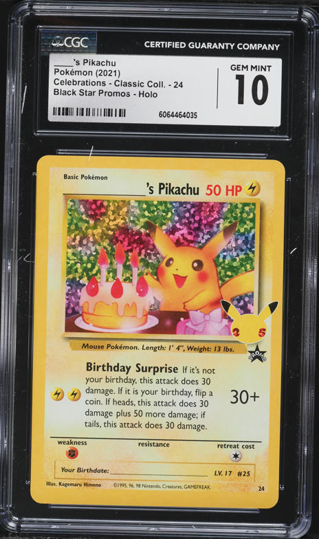 2013 Pokemon Japanese BW Shiny Collection 1st Edition Holo Pikachu