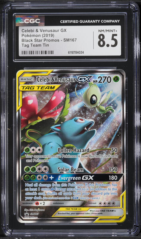 2020 Pokemon Chinese Double Burst: Set A Full Art Celebi