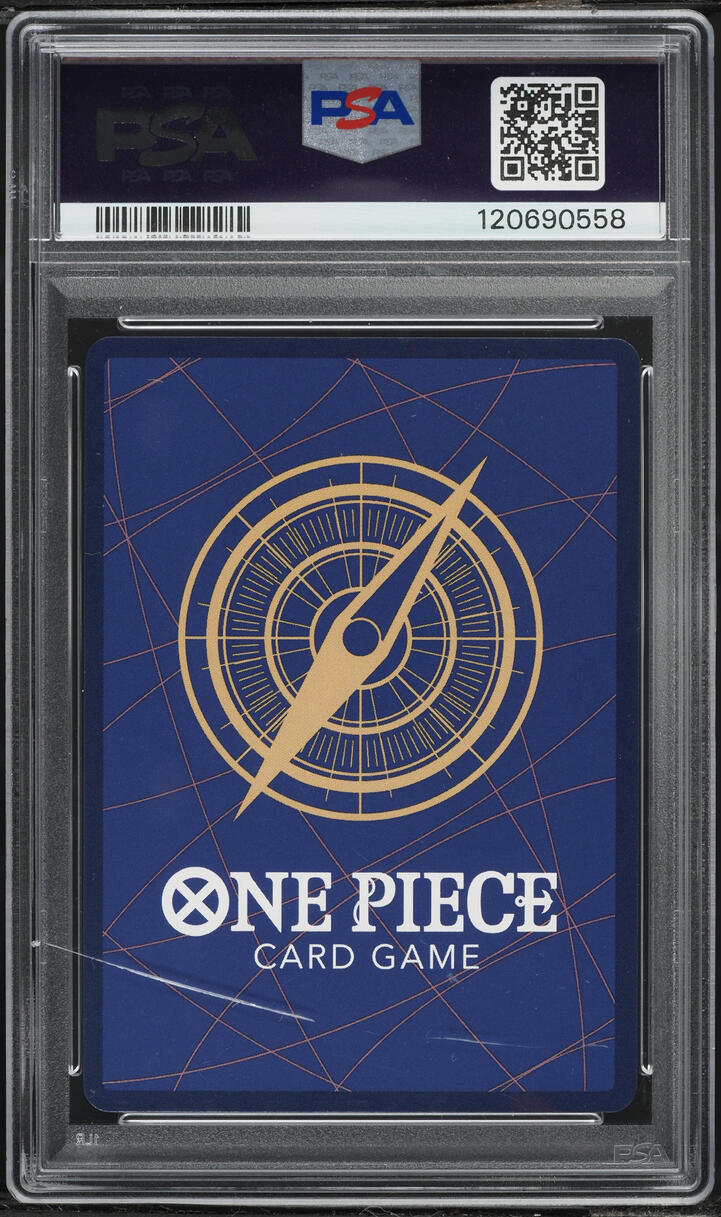 2025 One Piece Extra Booster Anime 25th Manga Art Monkey D. Luffy #EB02-061 PSA 10 GEM MINT