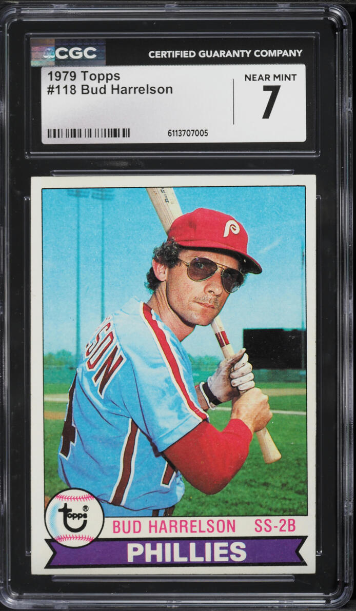 1979 Topps Bud Harrelson #118 CGC 7 NRMT