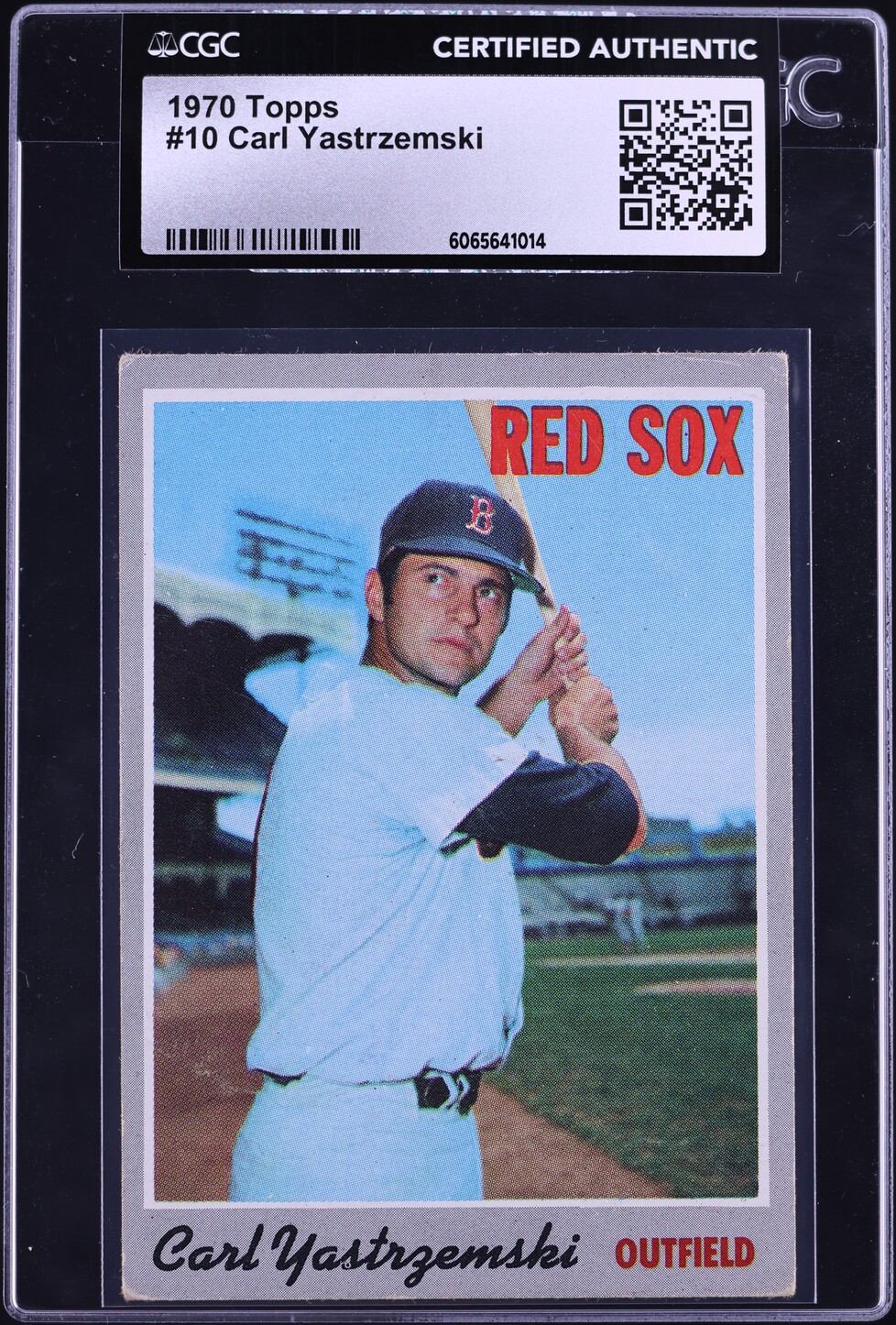 1970 Topps Carl Yastrzemski #10 CGC AUTH