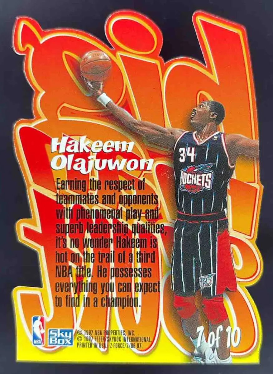 超希少】Mcfarlane NBA HAKEEM OLAJUWON 超希少】Mcfarlane NBA HAKEEM