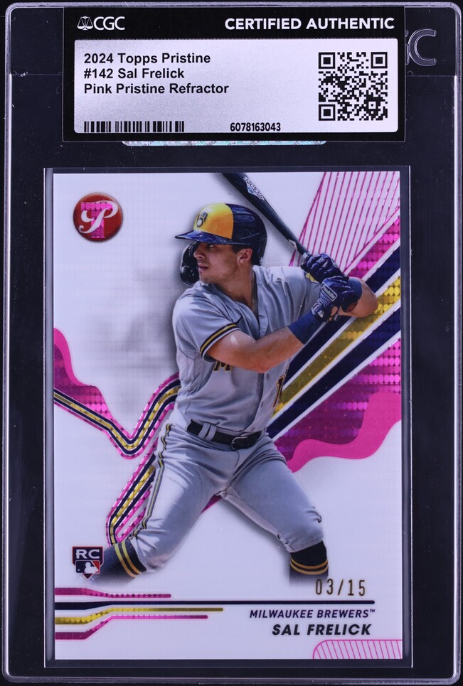 2025 Topps Sal Frelick #651 CGC AUTH on Fanatics Collect
