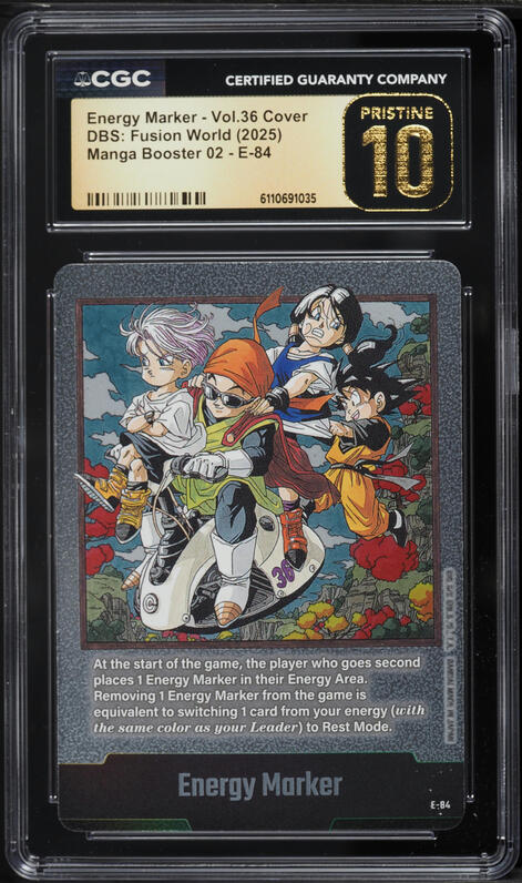 2025 Dragon Ball Super Fusion World Booster 01 Energy Marker