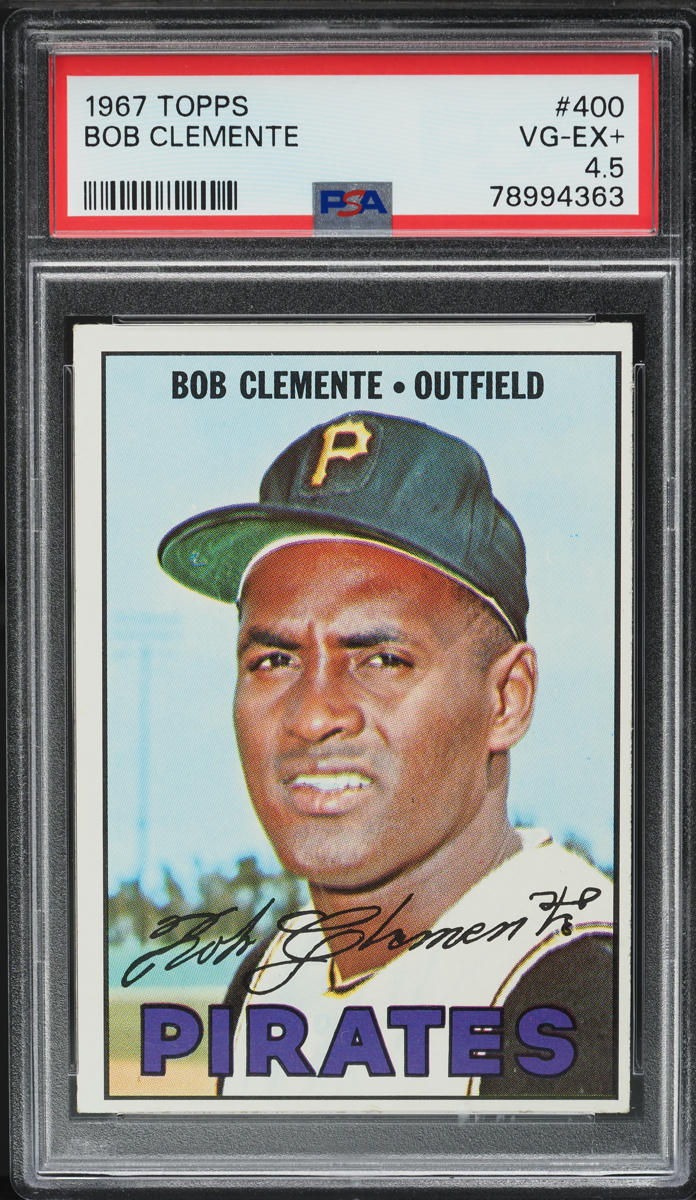 1967 Topps Roberto Clemente #400 PSA 4.5 VGEX+