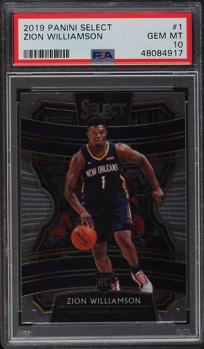 2019 Panini Mosaic Zion Williamson ROOKIE #209 PSA 10 GEM MINT on