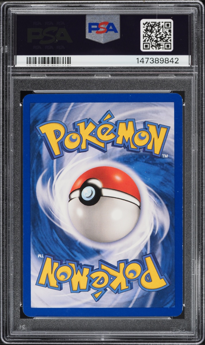 2000 Pokemon Team Rocket Prerelease Holo Dark Gyarados #8 PSA 6 EXMT