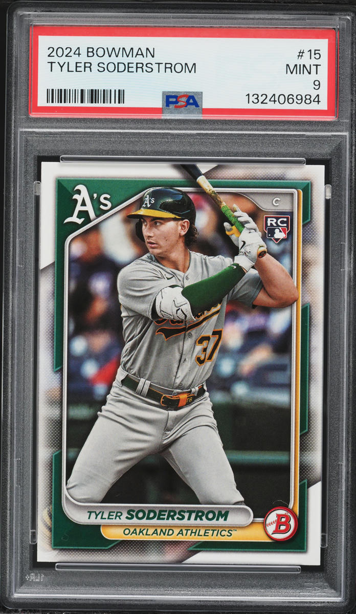 2024 Bowman Tyler Soderstrom ROOKIE #15 PSA 9 MINT