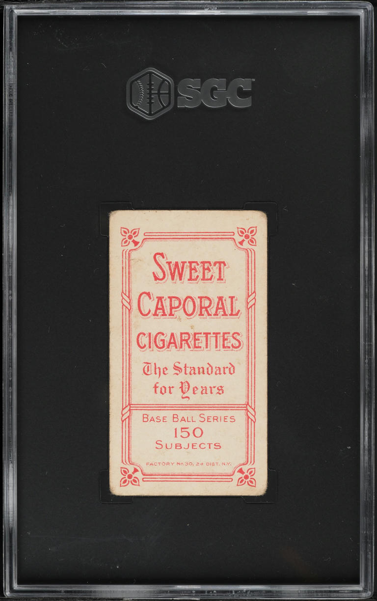 1909-11 T206 Red Kleinow NEW YORK, WITH BAT SGC 1 PR