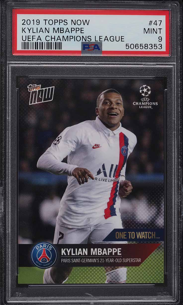 PSA10 GEM MINT 25枚限定 mbappe topps finest 2024-25 Topps Finest