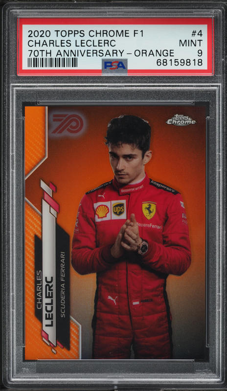 その他 2020 topps chrome f1 CHARLES LECLERC 2020 Topps Chrome Formula 1 F1 Refractor Charles Leclerc #4 PSA 10