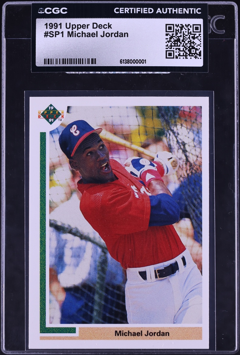 1991 Upper Deck Michael Jordan ROOKIE #SP1 CGC AUTH