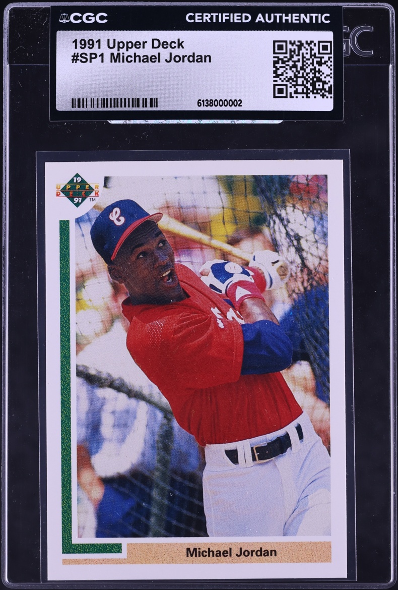 1991 Upper Deck Michael Jordan ROOKIE #SP1 CGC AUTH