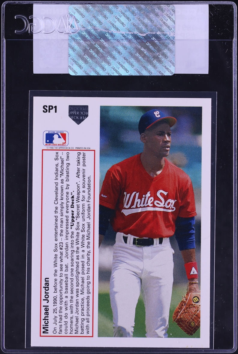 1991 Upper Deck Michael Jordan ROOKIE #SP1 CGC AUTH