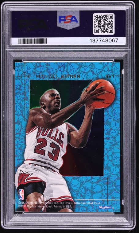 1995 Hoops Skyview Michael Jordan #SV1 PSA 10 GEM MINT