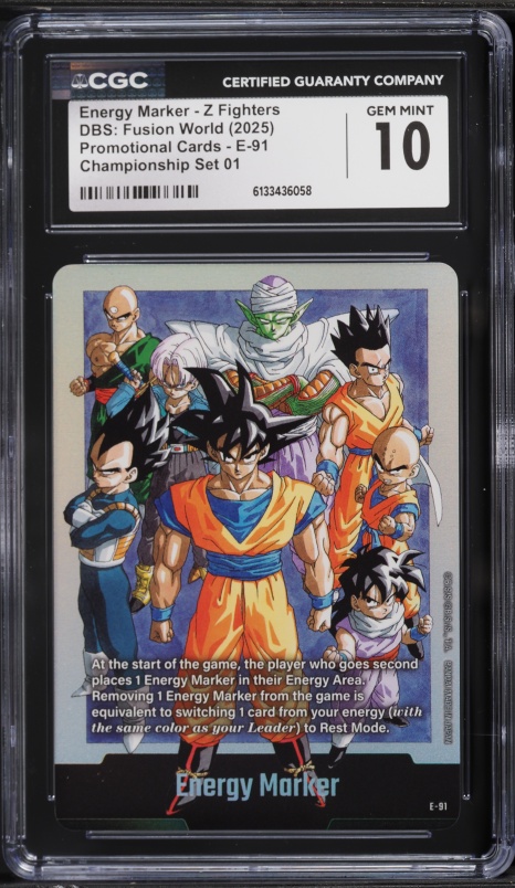2025 DBS FSN WORLD JP エネルギーマーカー 2025 DBS Fusion World Promo Championship Set 01 Energy Marker Z