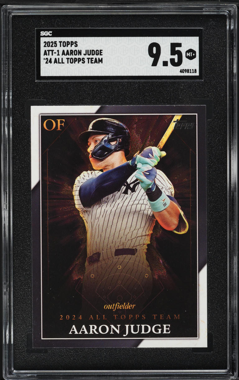 2025 Topps '24 All Topps Team Aaron Judge #ATT-1 SGC 9.5 MINT+