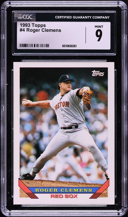 1985 Donruss Roger Clemens ROOKIE #273 BGS 9.5 GEM MINT on