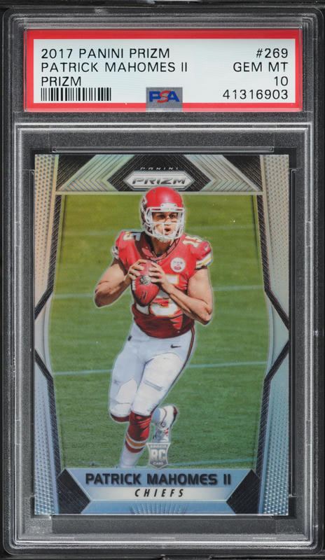 thumbnail image 2 of 2021 Panini Prizm Draft Picks Patrick Mahomes #7 – MGS Graded 10 Gem Mint (Prizm Parallel) 2 of 6